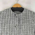 ザラ ZARA ノーカラーツイードジャケット レディース import:M