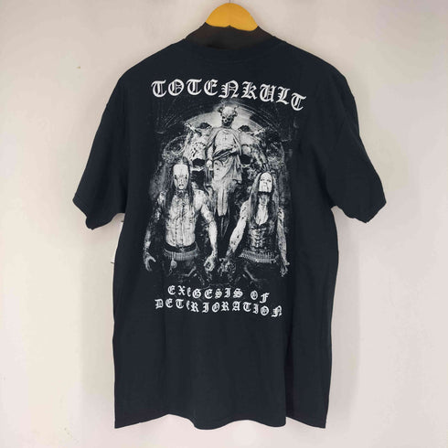 ギルダン GILDAN TOTENRITUAL ブラッケンドデスメタル バンド プリント S/S Tシャツ メンズ import:L