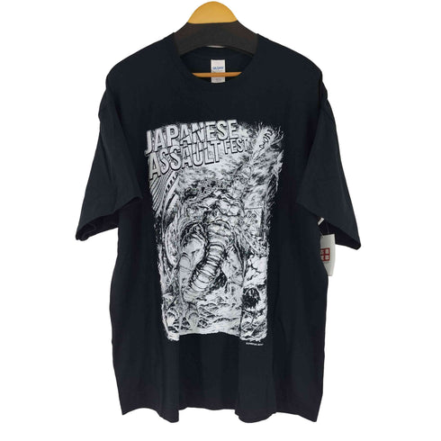 ギルダン GILDAN JAPANESE ASSAAULT FEST 2019 スラッシュメタル プリント S/S Tシャツ メンズ import:XXL