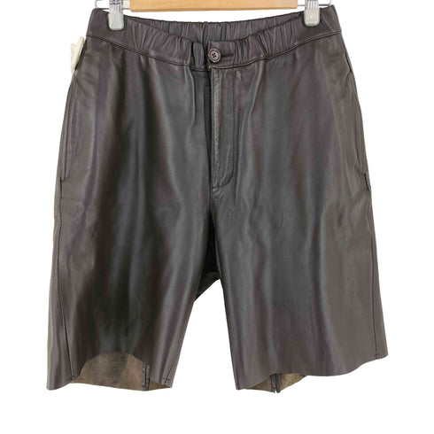 シーオール SEEALL Lamb Leather レザー ショーツ レディース 1