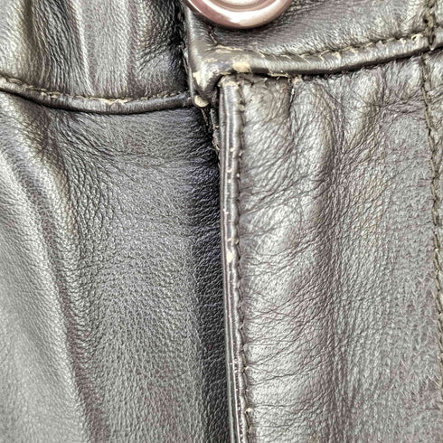 シーオール SEEALL Lamb Leather レザー ショーツ レディース 1