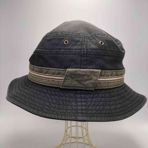 ノックスニューヨーク KNOX NEW YORK 日本製 ジンコード バイオウォッシュ バケットハット メンズ
