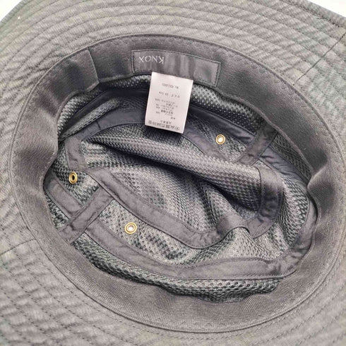 ノックスニューヨーク KNOX NEW YORK 日本製 ジンコード バイオウォッシュ バケットハット メンズ