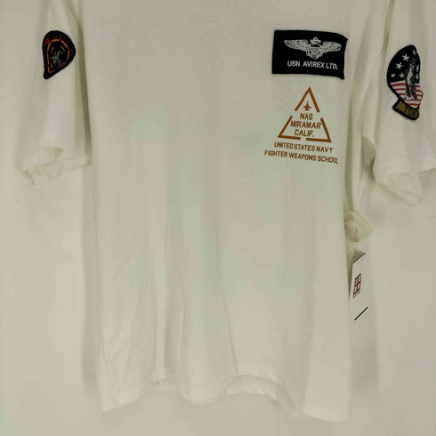 アヴィレックス AVIREX FADED SS PATCHED ZIP WORK SHIRT フェーディド ショートスリーブ パッチド ジップ ワーク シャツ メンズ import:M