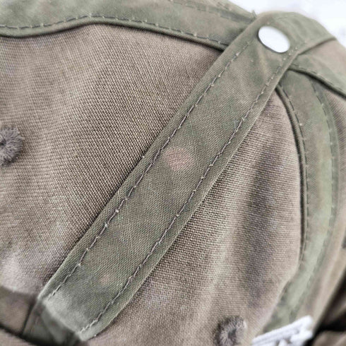 キャラクス CALUX 6パネル 刺繍ベースボールキャップ レディース