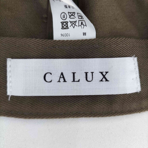キャラクス CALUX 6パネル 刺繍ベースボールキャップ レディース