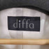 diffa アルパカ モヘヤ 比翼 チェスターコート レディース JPN:42