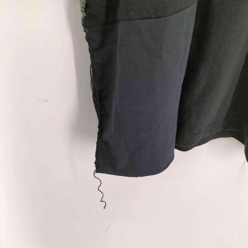 チルドレンオブザディスコーダンス Children of the discordance ×SEMBL RE:PATCH WORK SS TEE L BLACK ASSORT ハンドメイドヴィンテージパッチTシャツ 再構築 メンズ ONE SIZE