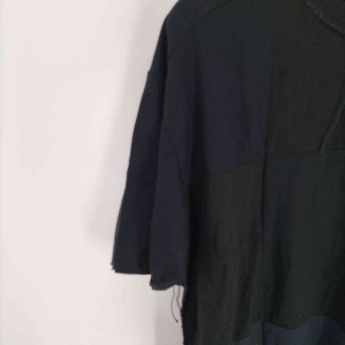 チルドレンオブザディスコーダンス Children of the discordance ×SEMBL RE:PATCH WORK SS TEE L BLACK ASSORT ハンドメイドヴィンテージパッチTシャツ 再構築 メンズ ONE SIZE