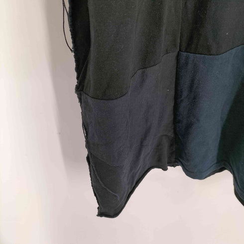 チルドレンオブザディスコーダンス Children of the discordance ×SEMBL RE:PATCH WORK SS TEE L BLACK ASSORT ハンドメイドヴィンテージパッチTシャツ 再構築 メンズ ONE SIZE