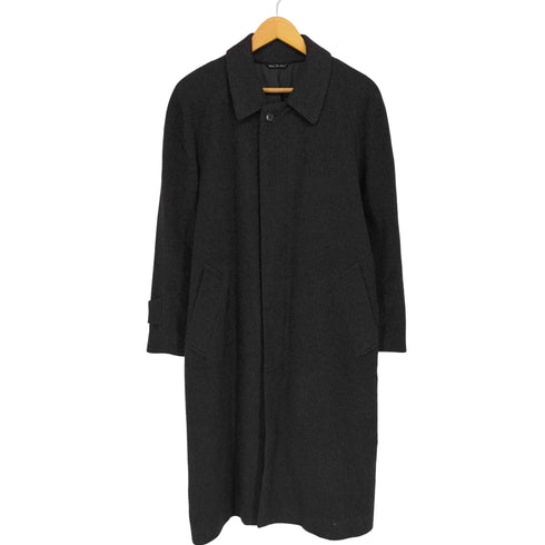 Dante Firenze made in italy CASHMERE カシミヤ100 比翼ステンカラーコート メンズ import:S