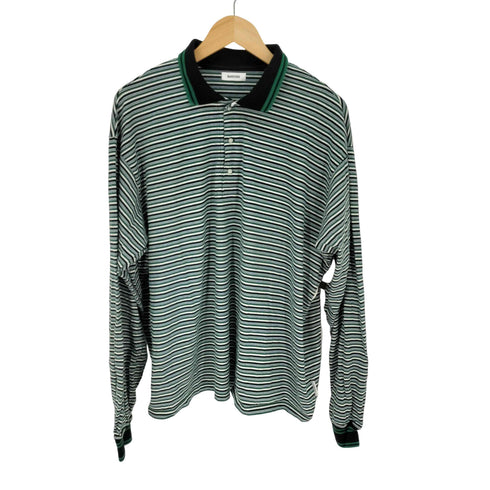 ベイシックス BASICKS ボーダー ポロ メンズ JPN:M