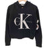 カルバンクラインジーンズ Calvin Klein Jeans クロップド モノグラム ロゴ パーカー レディース import:S