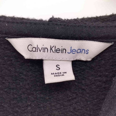 カルバンクラインジーンズ Calvin Klein Jeans クロップド モノグラム ロゴ パーカー レディース import:S