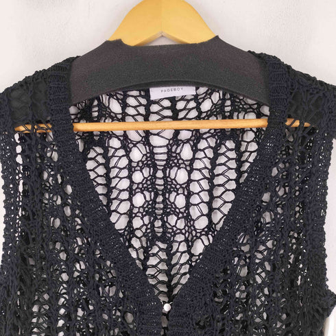 ページボーイ PAGEBOY 25SS スカシアミニットベスト レディース FREE