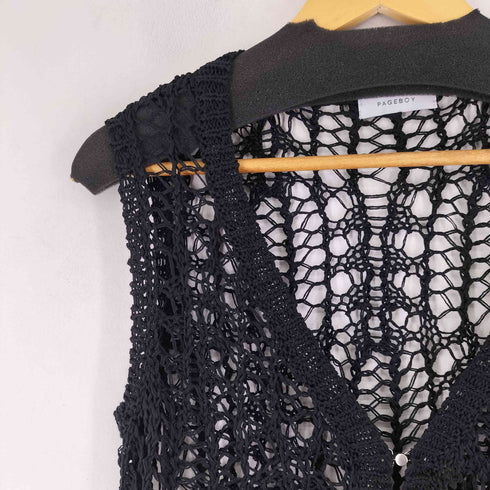 ページボーイ PAGEBOY 25SS スカシアミニットベスト レディース FREE