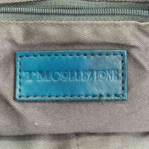 TM COLLEZIONE イントレチャート レザー トートバッグ レディース