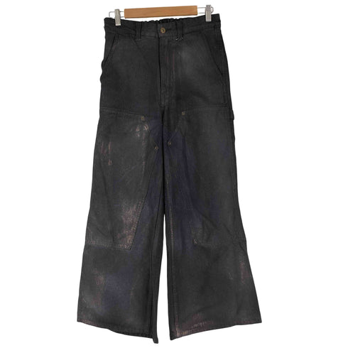 クレイル CLEL 特殊加工 ダブルニーデニムパンツ メンズ JPN:XS