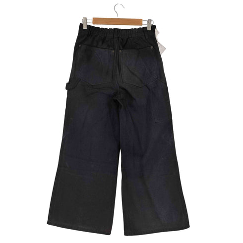 クレイル CLEL 特殊加工 ダブルニーデニムパンツ メンズ JPN:XS