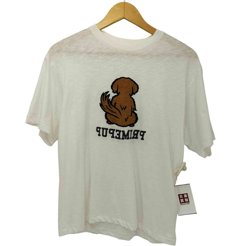 ビームスボーイ BEAMS BOY 26SS ボーイ ドッグ Tシャツ レディース JPN:2