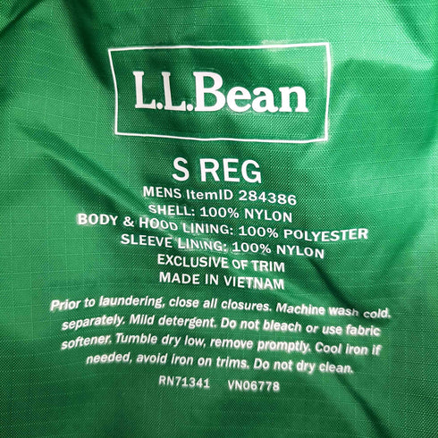 エルエルビーン L.L.Bean ディスカバリーレインナイロンジャケット メンズ S
