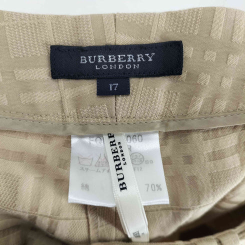バーバリーロンドン BURBERRY LONDON チェック柄1タックスラックス レディース 17
