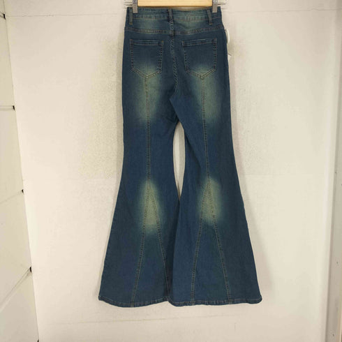 シーイン SHEIN フレアデニムパンツ Y2K レディース 27