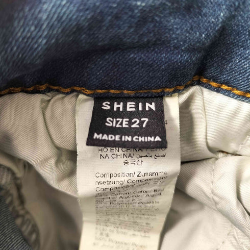 シーイン SHEIN フレアデニムパンツ Y2K レディース 27