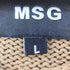 MSG ルーズシルエットダメージスプリングニットプルオーバー メンズ JPN:L