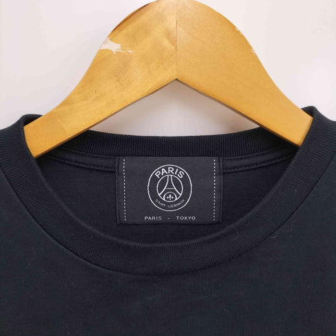 パリサンジェルマン PARIS SAINT GERMAIN カレッジロゴ刺しゅう Tシャツ メンズ import:M