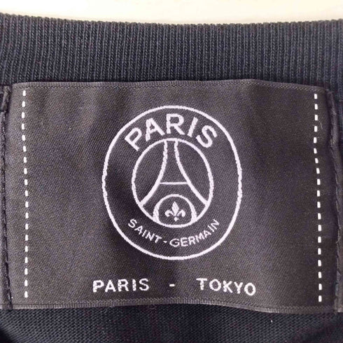 パリサンジェルマン PARIS SAINT GERMAIN カレッジロゴ刺しゅう Tシャツ メンズ import:M