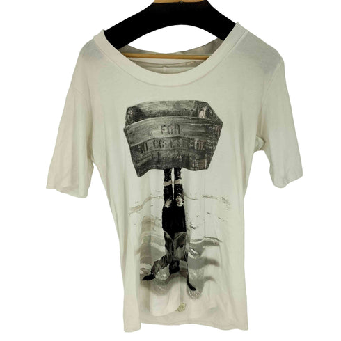 ディーゼル DIESEL オーバーサイズ プリント Tシャツ メンズ import:L