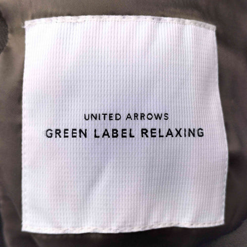 ユナイテッドアローズグリーンレーベルリラクシング UNITED ARROWS green label relaxing CM フリーリッチ ツイルノッチド 2B M69 ジャケット メンズ JPN:XL