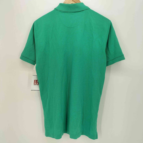 ブルックスブラザーズ BROOKS BROTHERS SLIM FIT ワンポイント刺繍 鹿の子 S/S ポロシャツ メンズ import:S