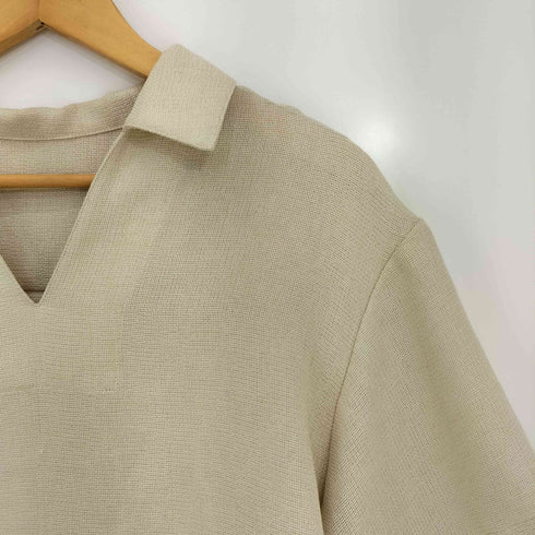 ビューティーアンドユースユナイテッドアローズ BEAUTY & YOUTH UNITED ARROWS ポリエステル メッシュ スキッパー シャツ レディース