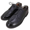 London Shoe Make Oxford and Derby ビジネスシューズ 牛革 Uチップ レザーシューズ メンズ US:8
