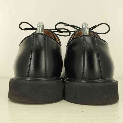 London Shoe Make Oxford and Derby ビジネスシューズ 牛革 Uチップ レザーシューズ メンズ US:8