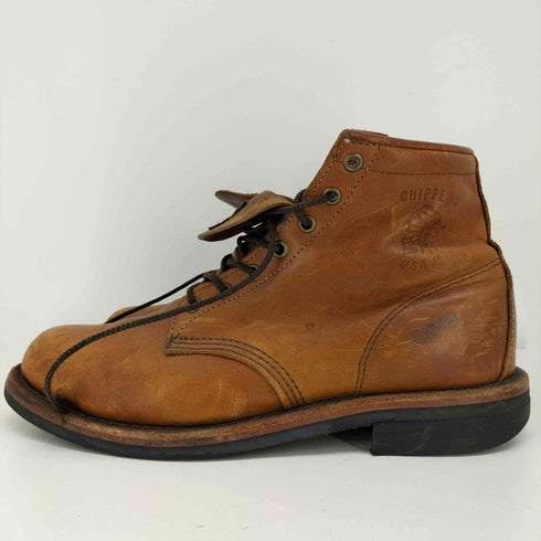 チペワ CHIPPEWA USA製 Vibram ソール レースアップ ユーティリティ ブーツ メンズ