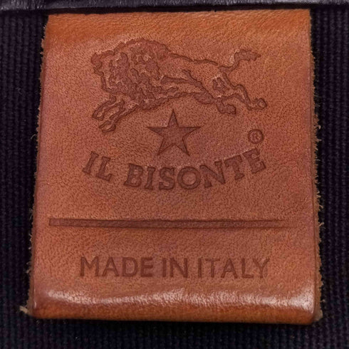 イルビゾンテ IL BISONTE スクエアキャンバス トート バッグ メンズ