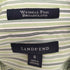 ランズエンド LANDS END マルチカラー ストライプ レギュラーカラー 長袖シャツ レディース US:6