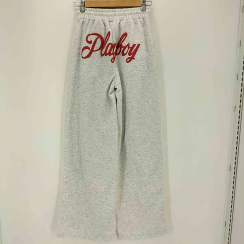 プレイボーイ PLAYBOY missguided バニーロゴプリントのストレートレッグジョガーパンツ y2k レディース JPN:XS