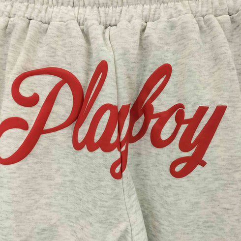 プレイボーイ PLAYBOY missguided バニーロゴプリントのストレートレッグジョガーパンツ y2k レディース JPN:XS