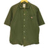 ダントン DANTON 22SS ロゴワッペン S/S ワークシャツ メンズ FR:42
