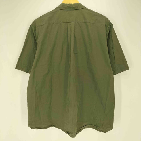ダントン DANTON 22SS ロゴワッペン S/S ワークシャツ メンズ FR:42