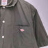 ダントン DANTON 22SS ロゴワッペン S/S ワークシャツ メンズ FR:42