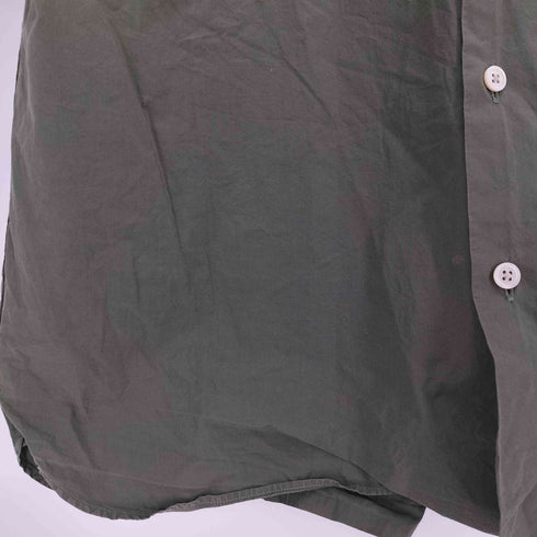 ダントン DANTON 22SS ロゴワッペン S/S ワークシャツ メンズ FR:42