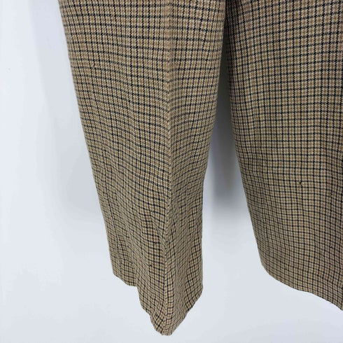 オーラリー AURALEE DOUBLE FACE CHECK WIDE SLACKS ダブルフェイス チェック ワイドスラックス レディース JPN:1