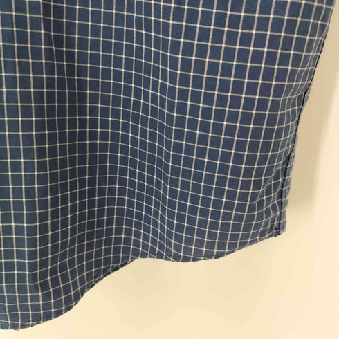 エルエルビーン L.L.Bean TRADITIONAL FIT ボタンダウン チェック S/S シャツ メンズ import:XL