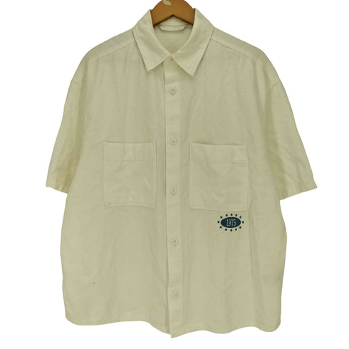 ザラ ZARA ウォッシュドプリント リラックスフィットシャツ メンズ import:S