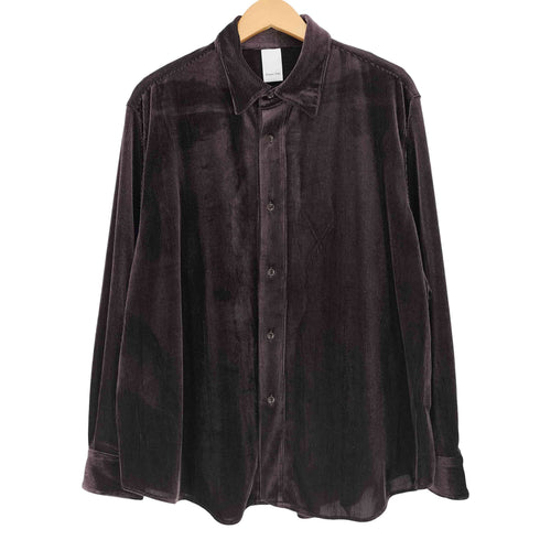 キャスパージョン CASPER JOHN 24AW コーデュロイ L/S レギュラーカラーシャツ メンズ import:M